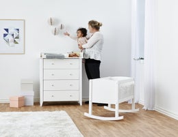 Kehto 40x80cm - valkoinen