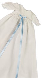 Kastemekko pellava +  Vaaleansininen nauha - Mingnelin