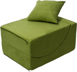 Taitettava sohva / p&ouml;yt&auml; / istuin + tyyny 3-1- Vihre&auml;