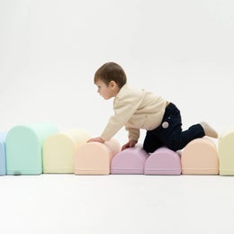 IGLU  pehmopalikkasetti 14 osaa - vaalean pastelli