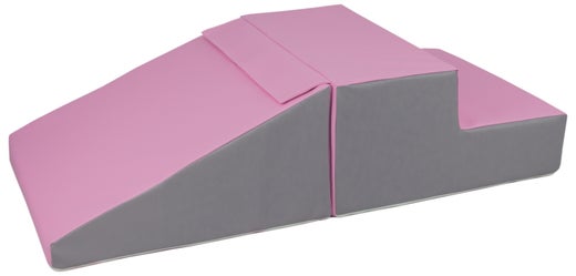 Miniliukum&auml;kisetti - Valkoinen, vaalean pinkki, harmaa