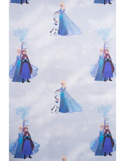 Frozen kangas, leveys 140 cm - Vaaleansininen